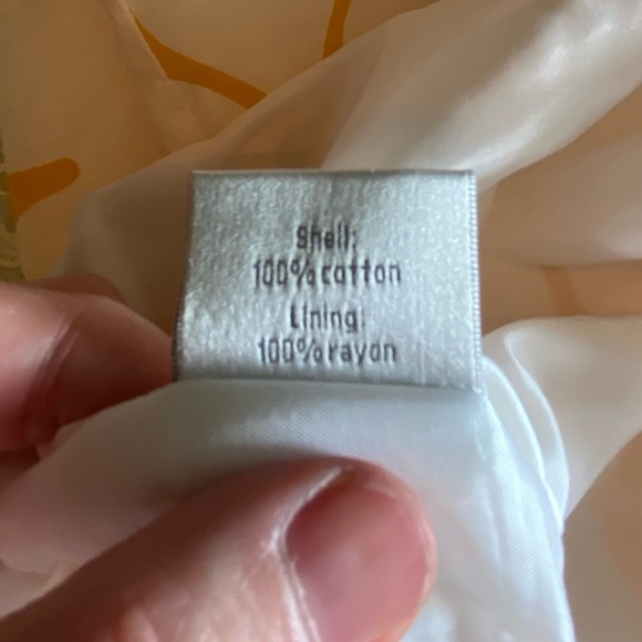 Lesley Evers Abstract/Floral Shift Dress - Picture 9 of 11